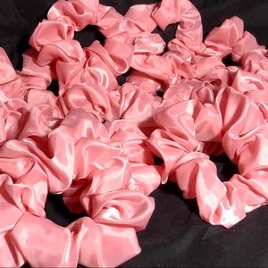 🌸 6 Pack PINK LUXURY Hair-tie HANDMADE SCRUNCHIES